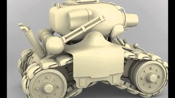 Metal slug tank done in blender 2.49