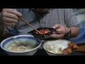 ［一人deごはん］サッポロ一番塩ラーメン＆そら豆ごはん＆うずら卵フライに、スパサラ、キムチ～！