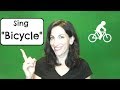 Sing The Bicycle Song With Nancy FULL SONG W ACTIONS Sing The Bicycle Song With Nancy FULL SONG W ACTIONS
