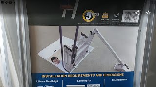 Installing a Werner 3 Section Easy Stow Loft Ladder/Mac Allister 3.12m 3 Section Loft Ladder