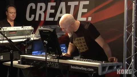 Jordan Rudess and Jack Hotop play Korg OASYS 88, M3, M50-88 at Winter NAMM 2009