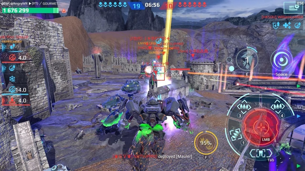 VOID + CHASM on MAULER = OVERPOWERED! 🔥 War Robots Gameplay