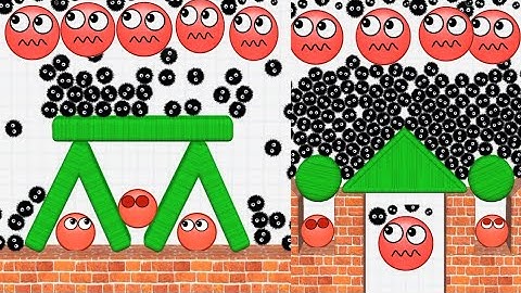 Hide Ball: Brain Teaser Games - Gameplay Walkthrough || Levels 130-150 - Red Ball Puzzle