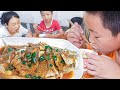 媳婦做紅燒魚，賣相不好味道卻不錯，孩子吃得好香 | Braised fish in brown sauce tastes good and the children enjoy it