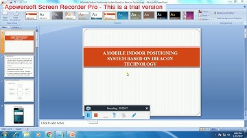 IEEE 2016-2017 EMBEDDED A MOBILE INDOOR POSITIONING SYSTEM BASED ON IBEACON TECHNOLOGY