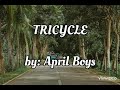 Tricycle  april boys lyrics  highlist
