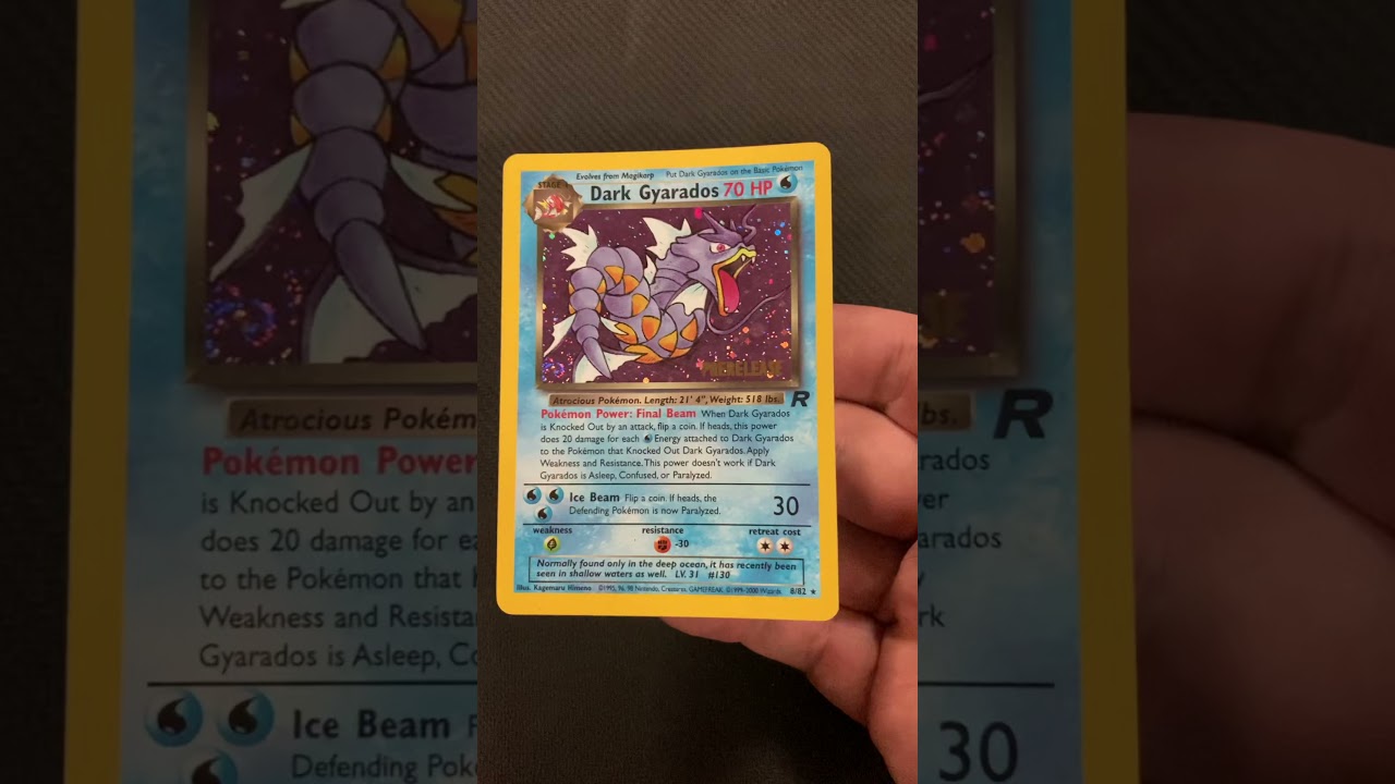 Prerelease Dark Gyarados!