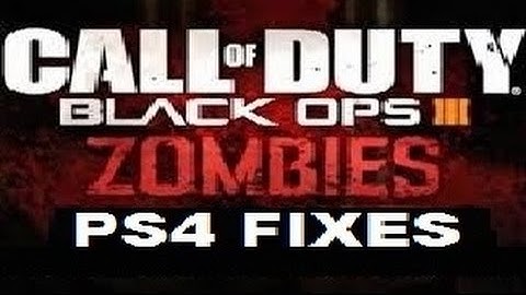 How To Fix BO3 Error Code PS4