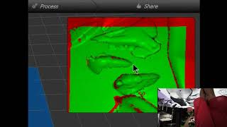 3D scan using Kinect Skanect and Blender