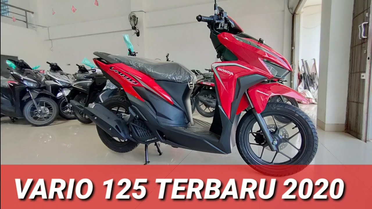 Vario 125 Terbaru 2020 Warna Merah | Ternyata Masih Sama - YouTube