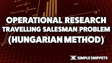 Travelling Salesman Problem using Hungarian Method