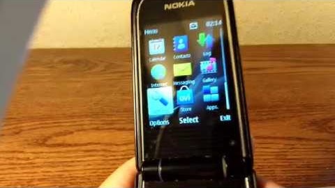 Nokia 3710 flip phone review  - Skywind007