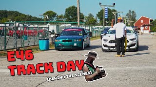 A typical track day at VIR in our E46 track car.