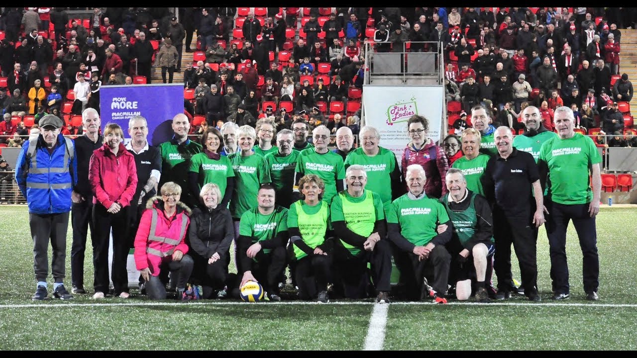 Macmillan Cancer Support Move More Walking Football @ Brandywell camera iphone 8 plus apk