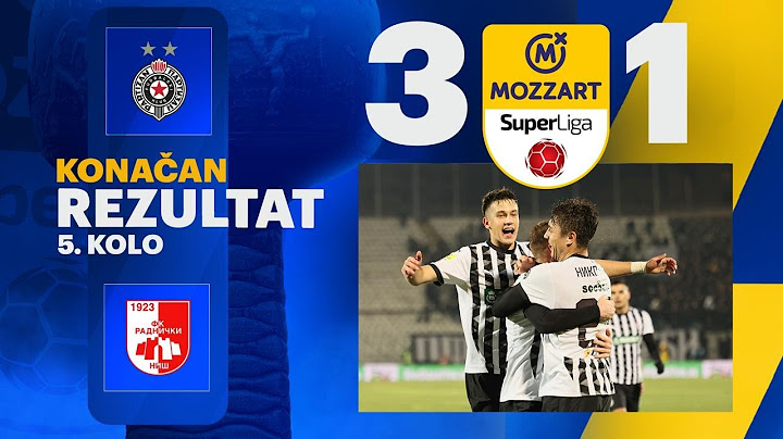 Mozzart Bet Super liga 2024/25 - 5.Kolo: PARTIZAN – RADNIČKI NIŠ 3:1 (2:1)