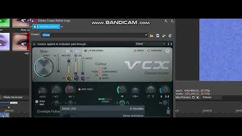 how to make IL vocodex effect 1.0 on vegas pro