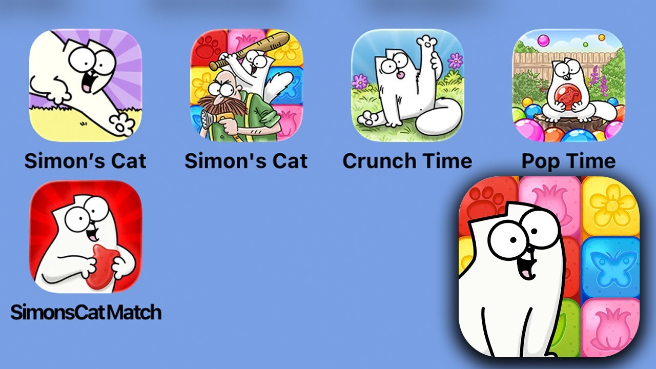 Simon's Cat Blast Time — мобильная игра для iOS/iPadOS, tvOS — обзор игрового процесса