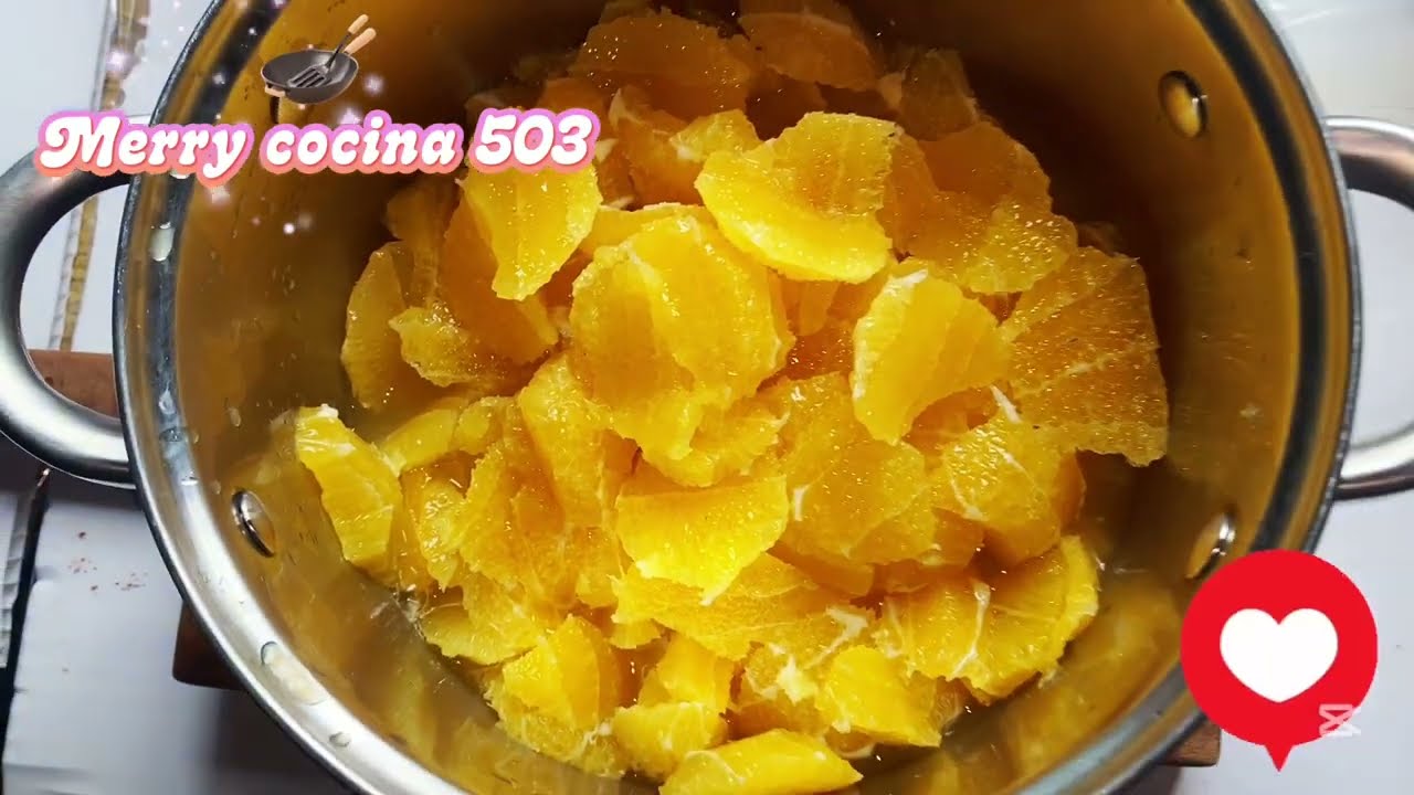 Mermelada casera de naranja🍊