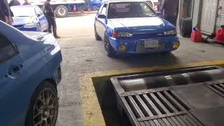 MAZDA 323 MAKING SOME HOT SAUCE WELL OVER 600 HP