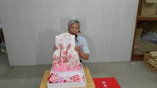 正絹被布コートセットの説明です徳島呉服寝具洋服タオルギフト山善