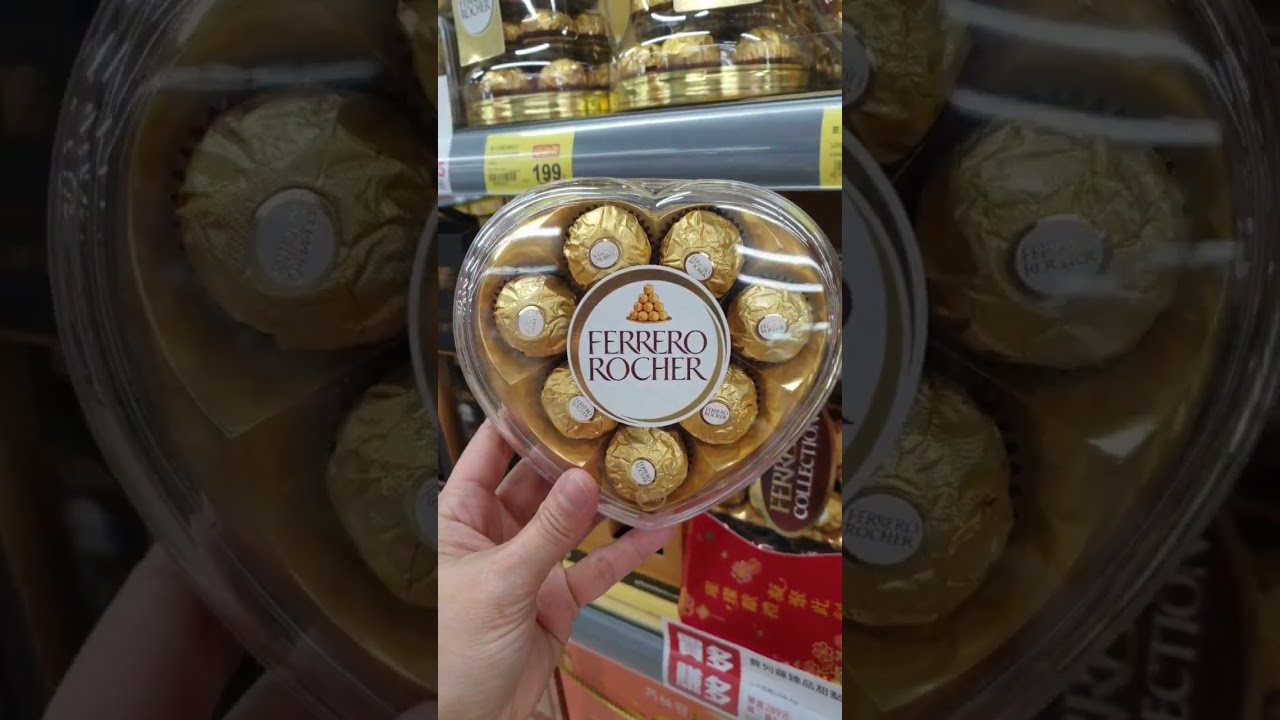 Ferrero rocher heart shape ideas gift for valentines #chocolate #ferrero #valentine #giftideas #yt
