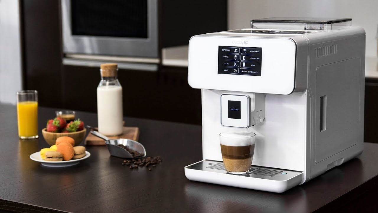 Cecotec Cafetera Automatica Power Matic-ccino 8000 Touch Serie Nera