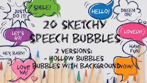 Cheerful Speech Bubbles Premiere Pro Templates