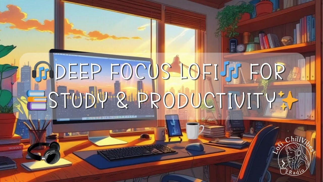 Lofi Study Music - Deep Focus Beats for Study & Productivity | 1 Hour ...