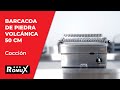 Vídeo: Barbacoa Industrial a Gas con Piedra Volcánica 50 cm Sobremesa ®Romux