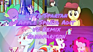 A J 9 2 アップルSpartan Apple Sparta Adit V2 Remix Quadparison