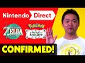 NEW NINTENDO DIRECT TOMORROW! Could We See Pokémon News?