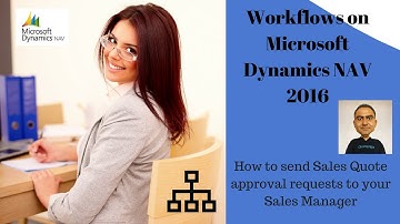 Sales Quote approval requests with Workflows on Microsoft Dynamics NAV 2016