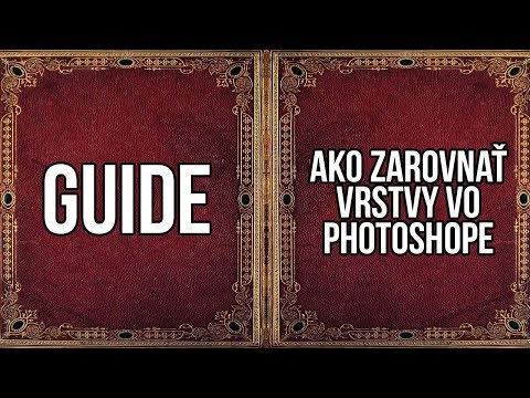 Ako zarovnať vrstvy vo Photoshope pomocou Guides