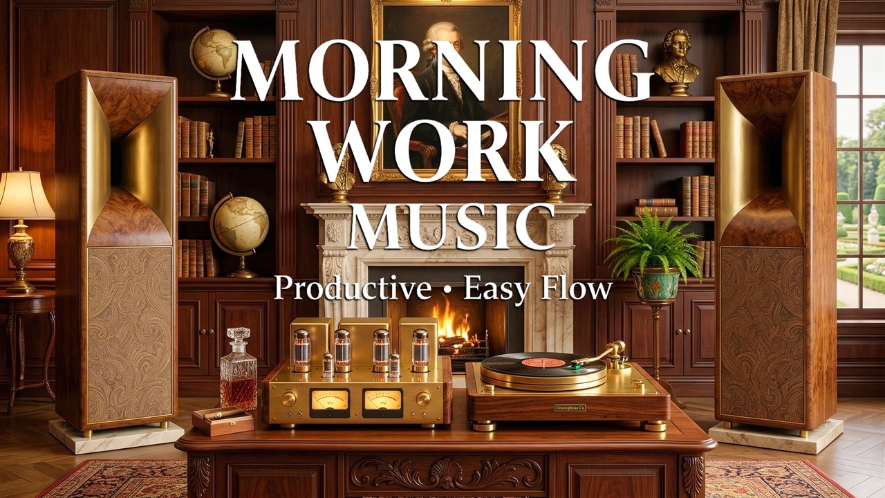 Morning Work Music – Smooth Jazz Funk for Productivity and Easy Flow