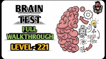 Brain Test - Level 221 - I need an omelette, please | Full Walkthrough