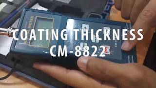(รีวิว) เครื่องวัดควาหนาสี Reviwe Coating Thickness CM 8822