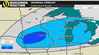 FEB 20, 2021 - Sunday Snow Update - Wisconsin Weather