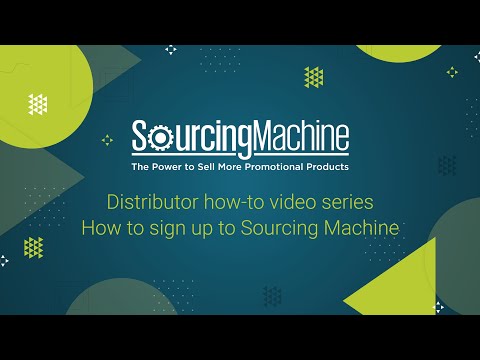 How to sign up with Sourcing Machine as a Distributor