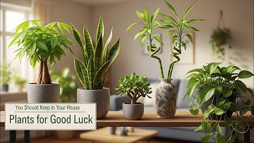Plants you should keep in you’re house for good luck 