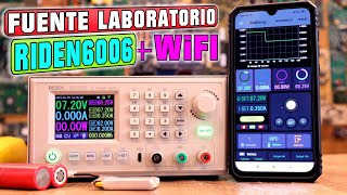 Fuente Laboratorio Barata RIDEN RD6006W | WIFI |App | USB screenshot 5