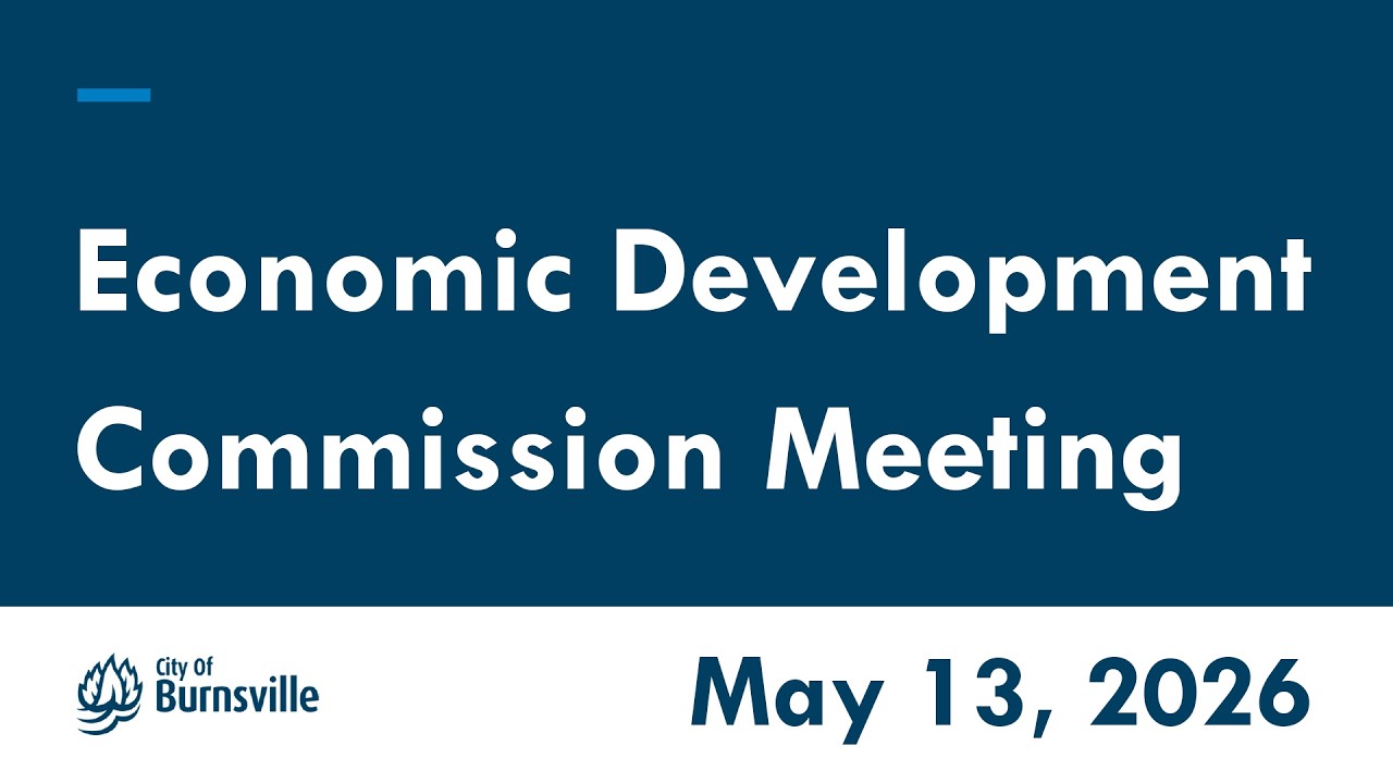 Economic Development Commission - 13 May 2026 - YouTube