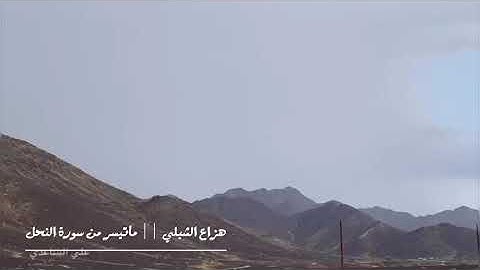 هزاع الشبلي || ماتيسر من سورة النحل