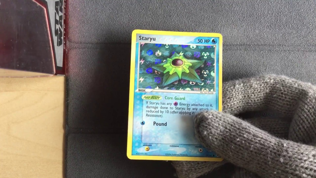 Staryu 75/101 Reverse Holo - Pokemon Ex Hidden Legends