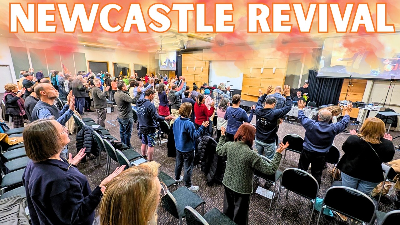 NEWCASTLE MIRACLE REVIVAL: osteoarthritis, a heavenly elevator, spins in the anointing, pain & hips