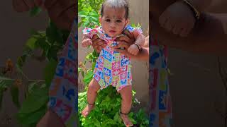 Cute from every angle🎀 #babyshorts #ytshorts #shorts #babygirl #trendingshorts #viral #samanvi