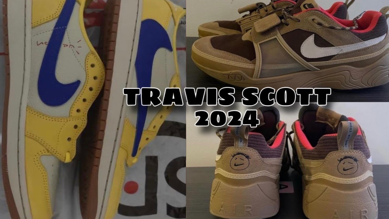 Travis Scott Nike Air Jordan 2024 Sneaker Releases & Stanley red