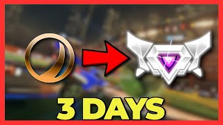 BRONZE to SSL in 3 DAYS?! | Rocket League 2v2