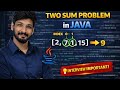 Two Sum Problem in Java  | Easy Solution (DSA)