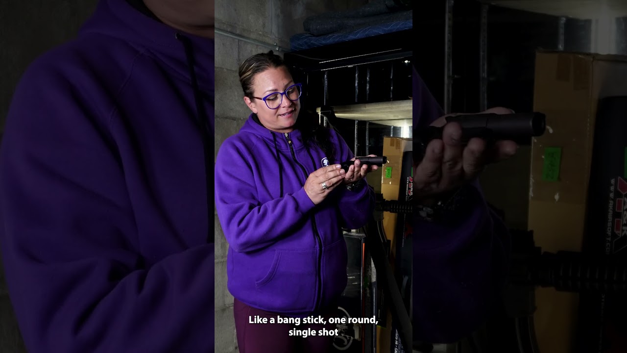 #2 • Cobray Model D Singel Shot Derringer  45 Pistol - July 2023 Outdoor Adventure Auction