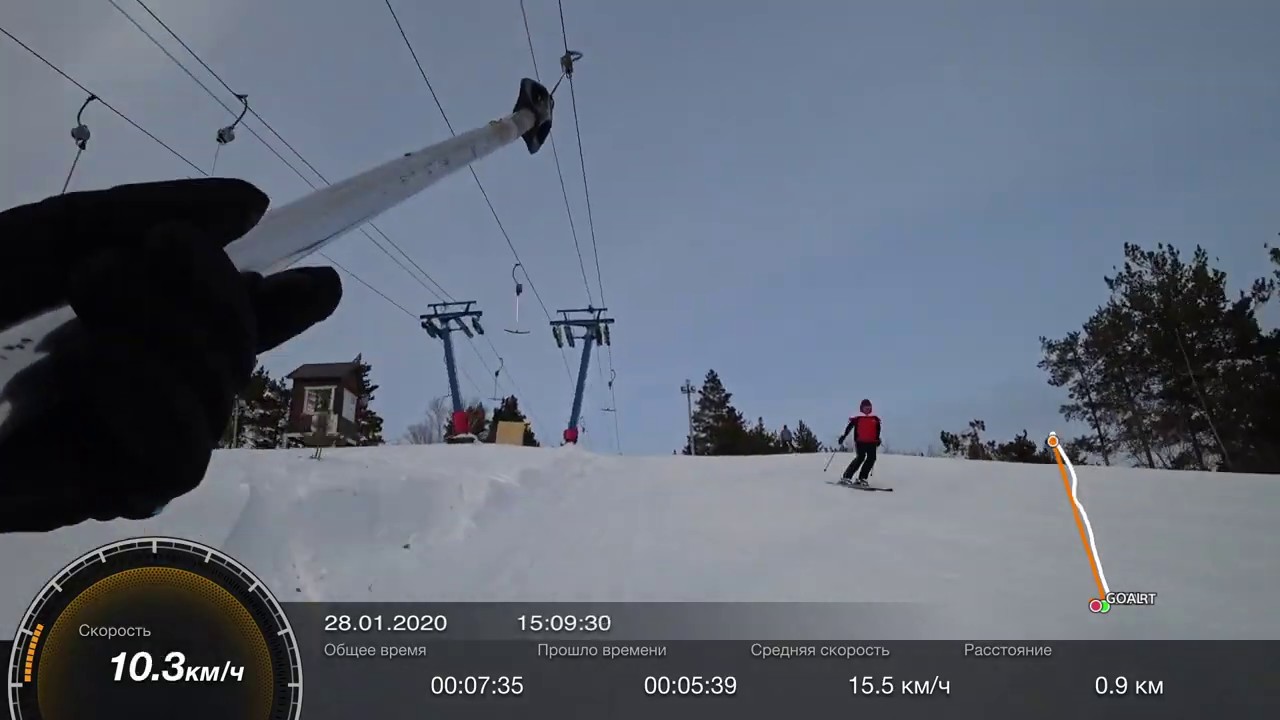 Обзор склонов своими ногами 